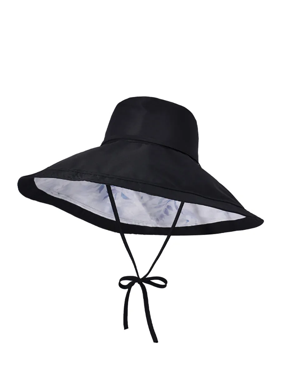 Women Summer Casual Dual-side Wearing Sunproof Hat