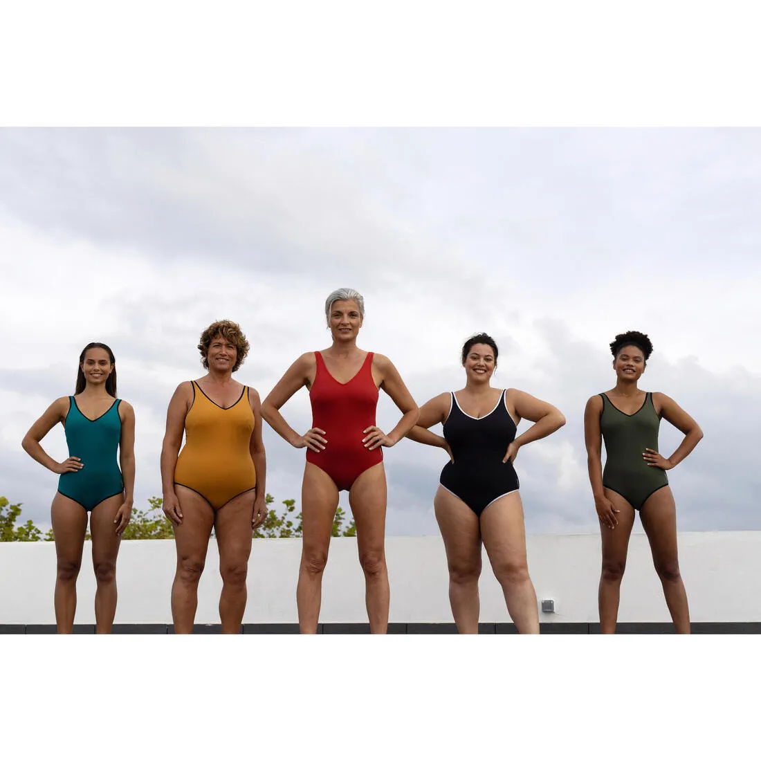 Women's Aquafit 1-piece Swimsuit Ines