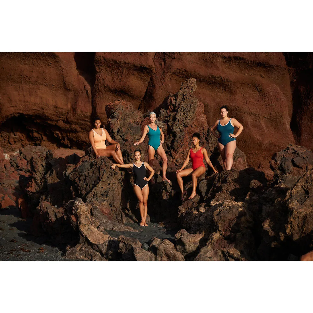 Women's Aquafit 1-piece Swimsuit Ines