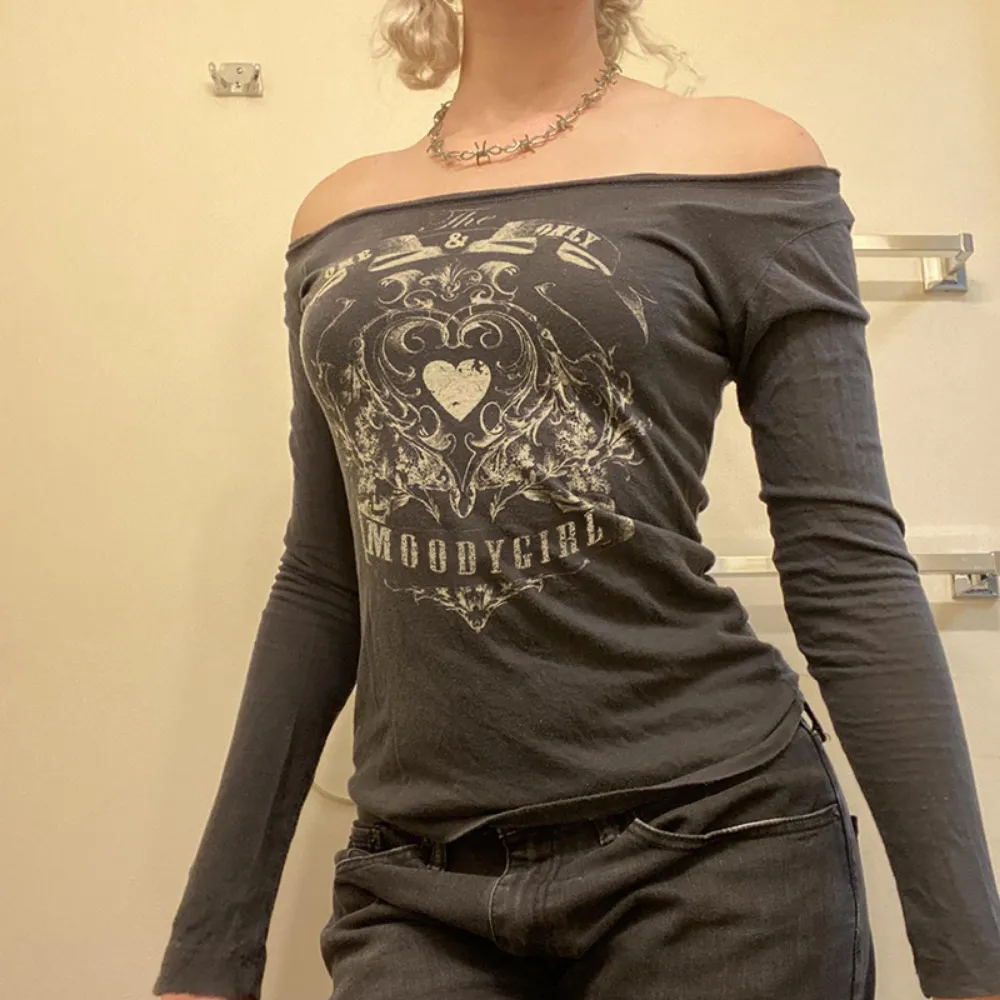 Women's Retro Love Print Long Sleeve