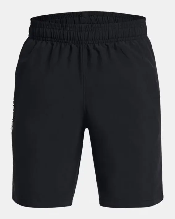 WOVEN WDMK - Short de sports pour garçons (Junior) - Under Armour
