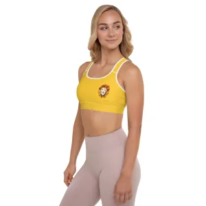 Yellow Sports Bra