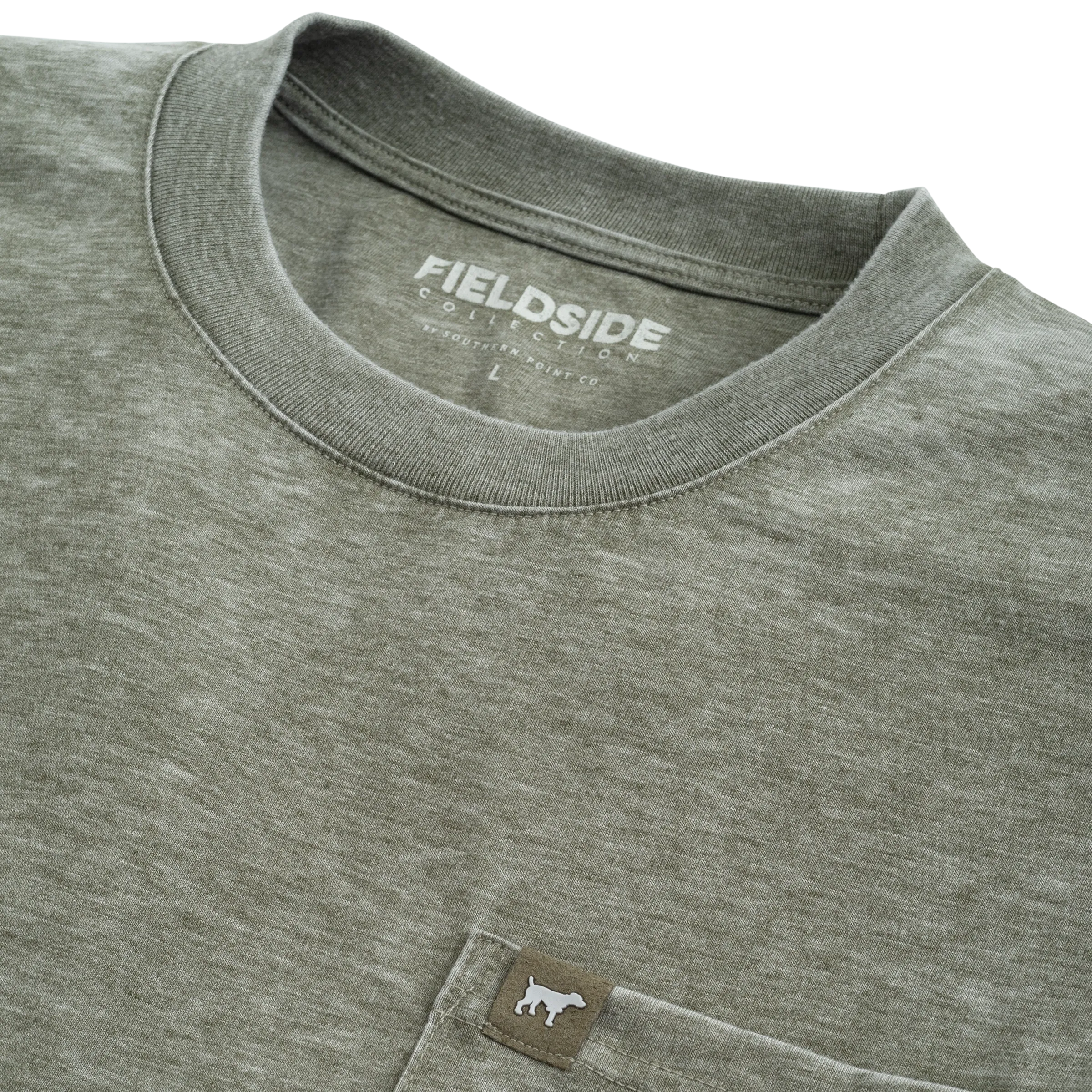 Youth Fieldside Long Sleeve Crew FINAL SALE
