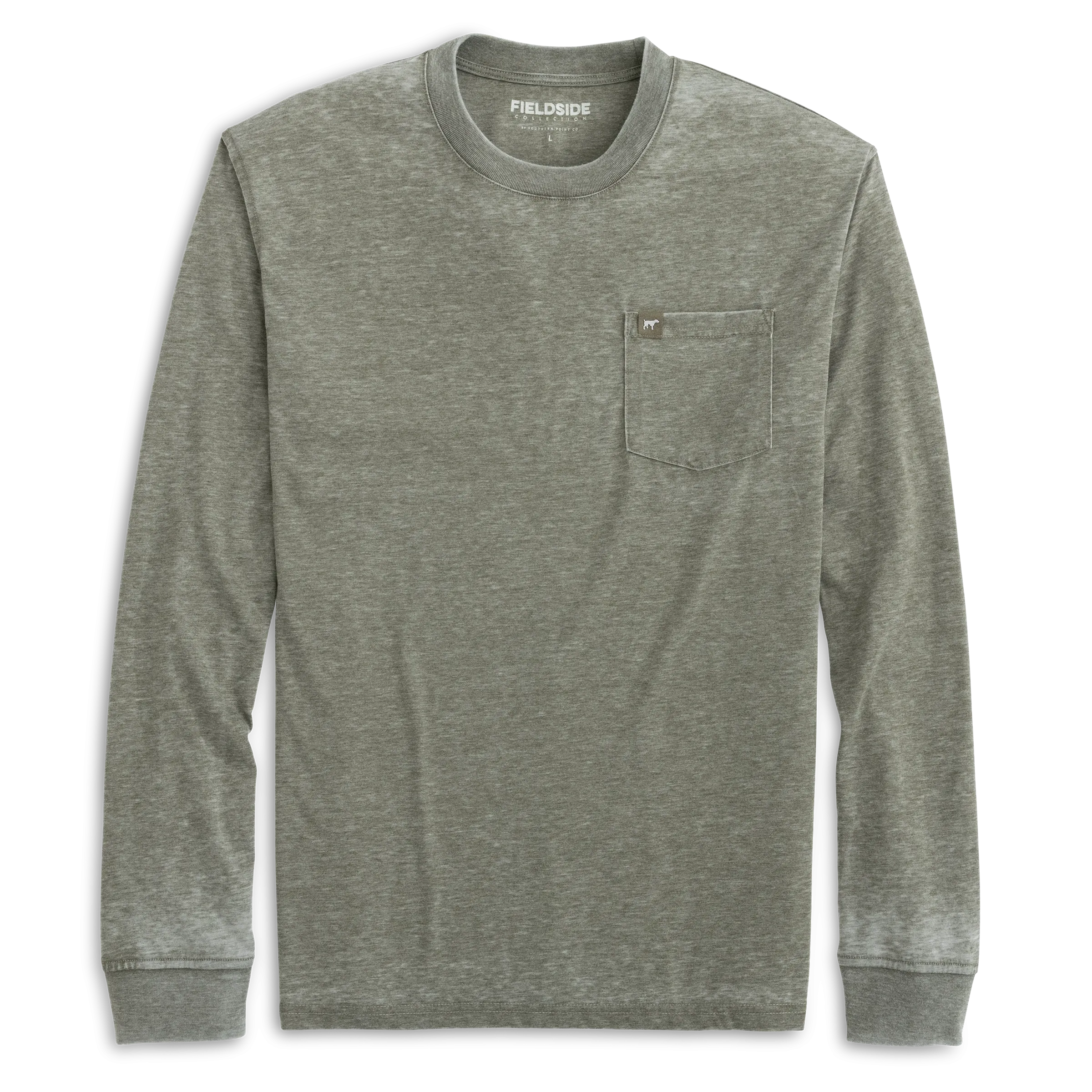 Youth Fieldside Long Sleeve Crew FINAL SALE